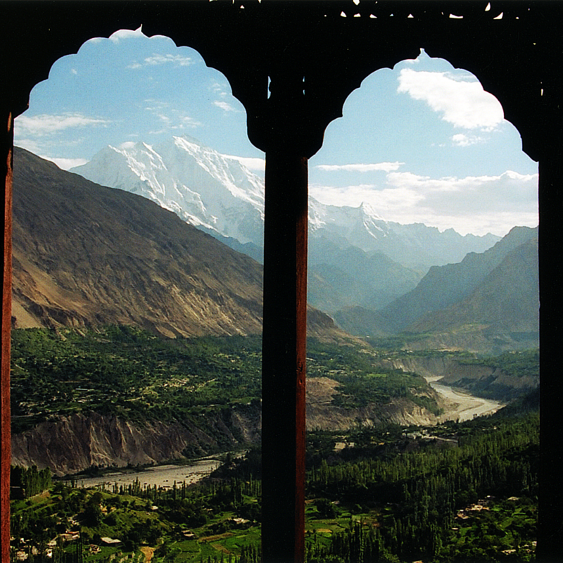 View over Nagar from Baltit Fort