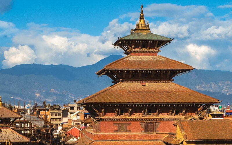 Patan Durbar Square located at Kathmandu in Nepal